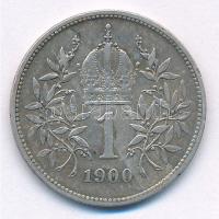 Ausztria 1900. 1K Ag "Ferenc József" T:2,2-
Austria 1900. 1 Corona Ag "Franz Joseph&...