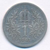 Ausztria 1901. 1K Ag "Ferenc József" T:3
Austria 1901. 1 Corona Ag "Franz Joseph&quo...