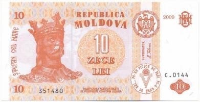 Moldova 2009. 10L 351480 T:I- Moldova 2009. 10 Lei 351480 C:AU Krause P#10f