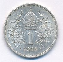 Ausztria 1915. 1K Ag "Ferenc József" T:1- 
Austria 1915. Corona Ag "Franz Joseph&quo...