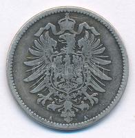 Német Birodalom 1875A 1M Ag I. Vilmos T:3 German Empire 1875A 1 Mark Ag Wilhelm I C:F
