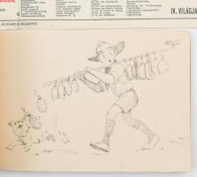 1933 Márton Lajos (1891-1953) : Jamboree Souvenir. 1933 Gödöllő. Bp., (1933.), Magyar Földrajzi Inté...