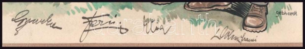 1931 Gönczi-Gebhardt Tibor (1902-1994): BBTE (Budapesti Budai Torna Egylet) turista szakosztályának ...