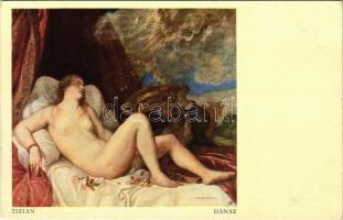 Dianae. Verlegt von Julius Bard in Wien / Erotic nude lady art postcard. L&P 3222. s: Tizian