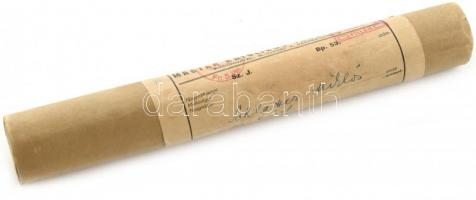 1937 katolikus írók egyesületének oklevele 25 x 34 cm tokkal