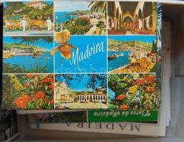 Madeira-szigetek 229 db modern képeslap, sok érdekességgel