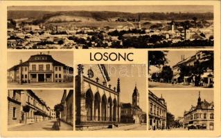 1940 Losonc, Lucenec; mozaiklap. Filó Marcel kiadása / multi-view postcard (EK)