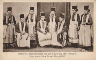 Saxon countrywomen from Brassó