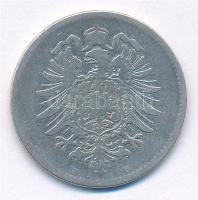 Német Birodalom 1874B 1M Ag T:3 
German Empire 1874B 1 Mark Ag C:F 
Krause KM#7