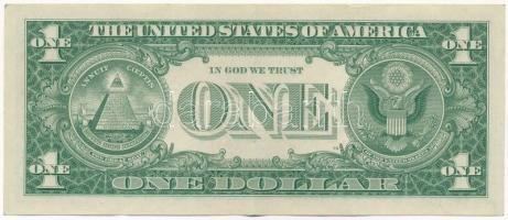 Amerikai Egyesült Államok 1957-1961. (1957) 1$ "Silver Certificate - kisméretű", kék pecsé...