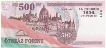 2006. 500Ft "EC 8358765" "A forradalom 50. évfordulója 1956. október 23." T:II 
...