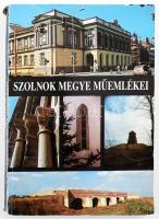 Szolnok megye műemlékei. Szolnok, 1988. Városi nyomda. Kiadói, sérült papírkötésben