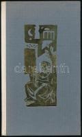 Énekek éneke. Ford.: Bernáth István. Bp., 1962, Magyar Helikon, 1 t.+56+8 p. Würtz Ádám rézkarcával ...