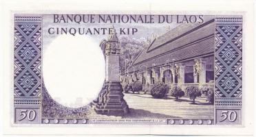 Laosz (1963-1976). 50K "823153" T:I-
Laos (1963-1976). 50 Kip "823153" C:AU
Kr...