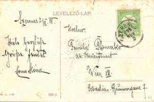 1908 Szerencs, Gróf Szirmay György Rákóczi korabeli kastélya. W.L. 1143. (EK)