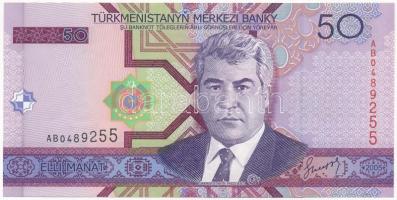 Türkmenisztán 2005. 50M AB 0489255 T:I Turkmenistan 2005. 50 Manat AB 0489255 C:UNC Krause P#17