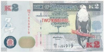 Zambia 2012. 2K AA/12 1454919 T:I- Zambia 2012. 2 Kwacha AA/12 1454919 C:AU Krause P#49a