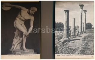 Roma, Rome; 2 postcard booklets with 40 postcards