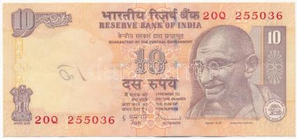 India 2009. 10R T:III India 2009. 10 Rupee C:F Krause P# 95