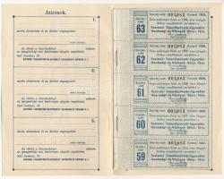 Szatmár 1920. "Szatmári Takarékpénztár-Egyesület Gazdasági- és Népbank Részvénytársaság" r...