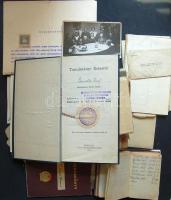 1 zacskó vegyes papírrégiség