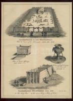 cca 1815 A frigyláda dekoratív metszet / The Tabernacle engraving 18x25 cm