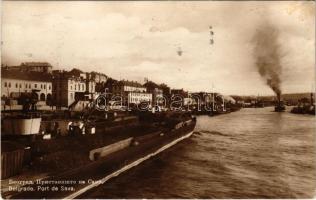 1927 Belgrade, Beograd; Port de Sava