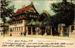 1902 Berlin, Eingang zum Zoologischen Garten