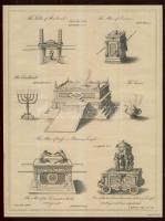 cca 1815 A frigyláda dekoratív metszet / The Tabernacle engraving 18x25 cm