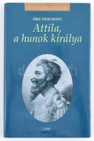 Éric Deschodt: Attila, a hunok királya. Ford.: Bíró Péter. Bp., 2012., Gabo. Kiadói kartonált papírkötés, kiadói papír védőborítóban.