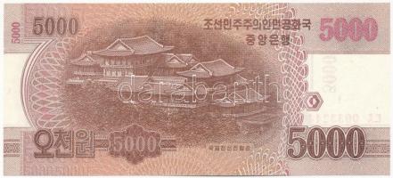 Észak-Korea 2013. 5000W "Kim Ir Szen születésének 100. évfordulója" emlékkiadás T:I
North...