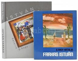 S. Nagy Katalin 2 műve Farkas Istvánról:   István Farkas. hn., 2002, Fondazione István Farkas. Gazdag képanyaggal illusztrált. Olasz nyelven. Kiadói kartonált papírkötés.;  Farkas István. Bp., 1979., Képzőművészeti Alap. Gazdag képanyaggal illusztrált. Kiadói egészvászon-kötés, kiadói papír védőborítóban.