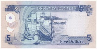 Salamon-szigetek DN (2006-2012) 5$ "C/5 601303" T:I
Solomon Islands ND (2006-2012) 5 Doll...