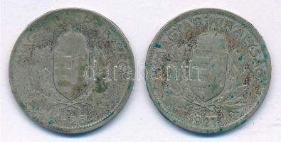 1926-1927. 1P Ag (2x) T:3 Adamo P6
