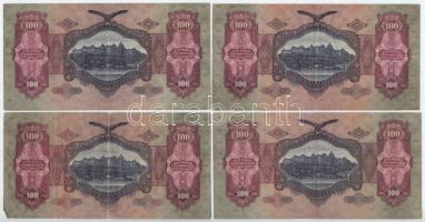 1930. 100P (9x) mind csillagos sorozatszámmal T:III közte szép papír
Adamo P17