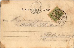 1904 Bulkeszi, Bulkesz, Backi Maglic, Maglic; csárda, ökrös szekér. V. Elicker jr. kiadása / restaur...