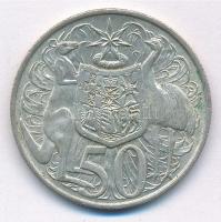 Ausztrália 1966. 50c Ag "II. Erzsébet" T:1- kis patina Australia 1966. 50 Cents Ag "E...