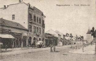 Nagyszalonta Toldi Miklós square