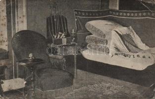 Nagyszalonta Arany János death bed (small tear)