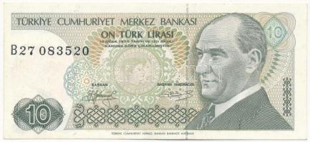 Törökország 1979. 10L B27 083520 T:III szép papír Turkey 1979. 10 Lira B27 083520 C:F nice paper Krause P#192