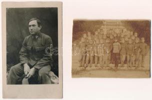 4 db RÉGI osztrák-magyar katonai fotó / 4 pre-1945 K.u.k. military photos