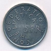 Svájc 1975. 5Fr Cu-Ni "Európai Műemlékvédelmi Év" T:1- Switzerland 1975. 5 Francs Cu-Ni &q...