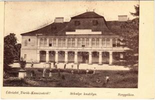 Törökkanizsa, Nova Kanjiza, Novi Knezevac; Schulpe kastély. Szegyákov kiadása / castle