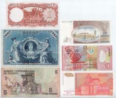 10xklf külföldi bankjegytétel, közte Német Birodalom 1908. 100M + Észtország 1992. 1K T:I-III
10xdi...