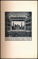 1937 Theater der Welt német zenei újság I. évfolyam 10/11 száma képekkel, szórólapokkal