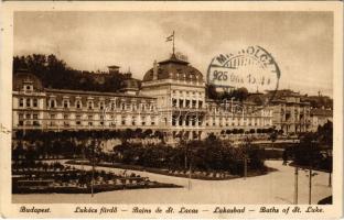 1926 Budapest II. Szent Lukács fürdő (fl)