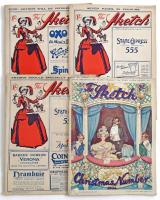 1929-1936 The Sketch folyóirat, magazin 4 száma.
