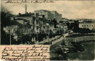 1905 Abbazia, Opatija; Strandpromenade, Margit Villa