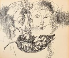 AdyEndre: Léda és Csinszka. Bp., 1966., Magyar Helikon. Szász Endre rajzaival illusztrált. Kiadói eg...