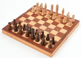 Fa sakk készlet 27x27 cm